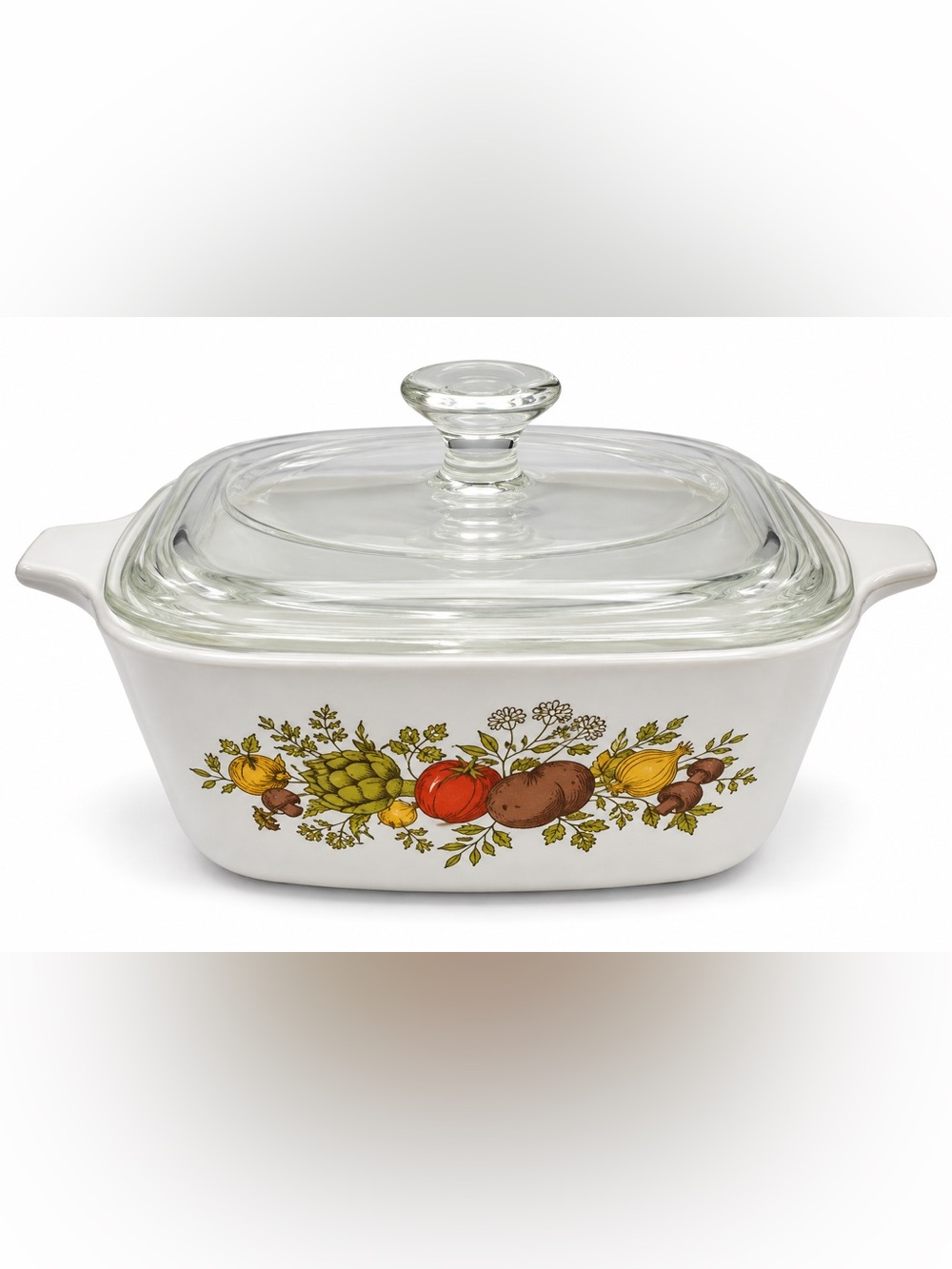 Vintage Corning Ware Spice O’ Life P-43-B 2¾ Cup Casserole Pyrex Lid